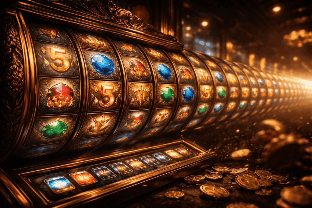 Qué cambia cuando una slot usa carretes infinitos